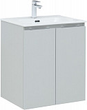 Тумба под раковину Aquanet Алвита New 60 2 дверцы, серый 00277524