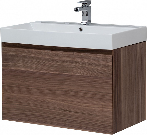 Тумба под раковину Aquanet Нью-Йорк 85 орех 00203947