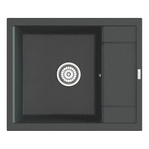 Мойка кухонная Point Римо 60 PN3010GR, графит