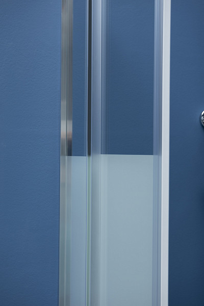 Душевой уголок Aquanet Practic AE10-Q-90x90U-CP 900x900, прозрачное, матовое стекло AE10-Q-90x90U-CP