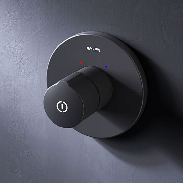 F85A65722 X-Joy TouchReel смеситель д/душа, монтируемый в стену, чёрный, шт.