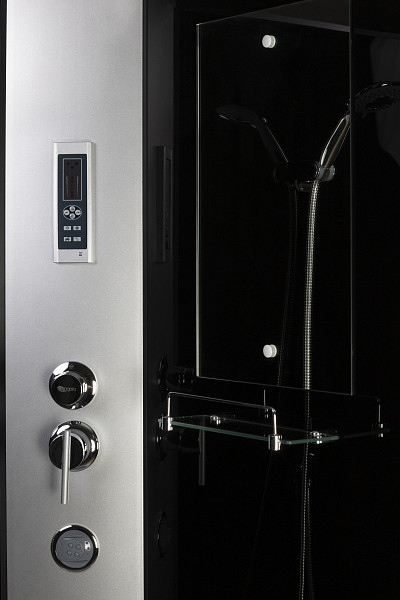 Душ.каб. NG-3512-14RF (1200х800х2150) низкий поддон(13см) стекло ТОНИРОВАННОЕ 3 места