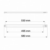 Фиксатор для стеклянной шторки Wasserkraft Main D468