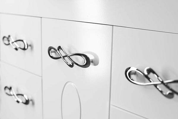 Тумба "Венеция 75" (2 ящ.) с раковиной Байкал 75 ЛС-00002282