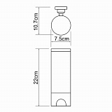 Диспенсер для ватных дисков Wasserkraft K-1079