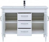 Тумба под раковину Aquanet Селена 120 белый/серебро 00201652