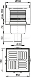 Сливной трап AlcaPlast APV6411 150 x 150/50