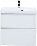 Тумба под раковину Aquanet Гласс 70 белый 00206700