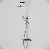 F0770A400 Spirit V2.0 душ.система, набор: смеситель д/душа с термостатом, верхн. душ d 250 мм, ручн.