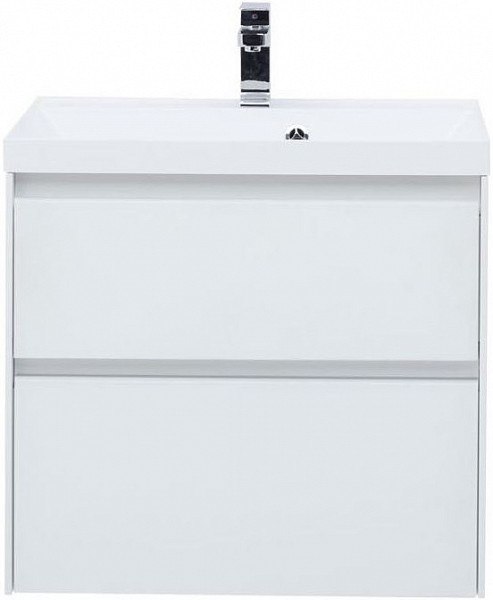 Тумба под раковину Aquanet Гласс 70 белый 00206700