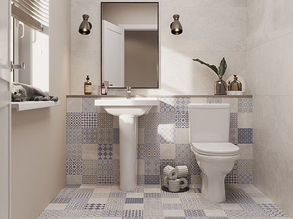 Унитаз-компакт Santeri Визит белый 1.P405.3.S00.00B.F