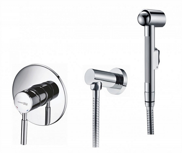 Встраиваемый комплект для биде со шлангом 100 см Wasserkraft A14156