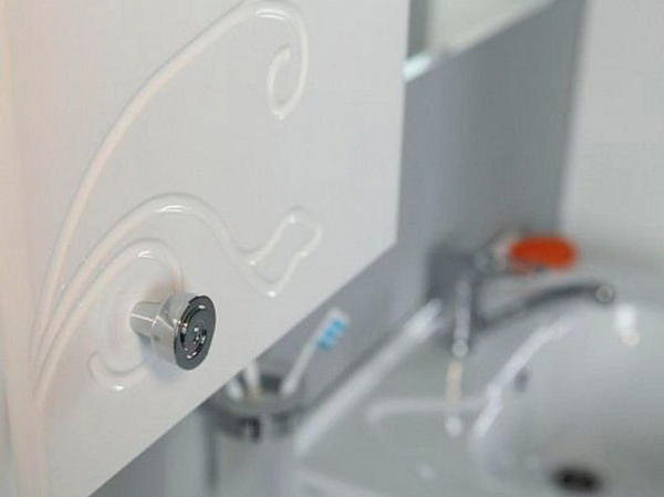 Зеркало-шкаф Акватон Лиана 60x85 1A162702LL01L левый с подсветкой