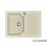 Мойка для кухни Aquaton Монца прямоугольная с крылом жемчуг 1A716032MC240