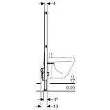 Система инсталляции для биде Geberit Duofix 111.520.00.1