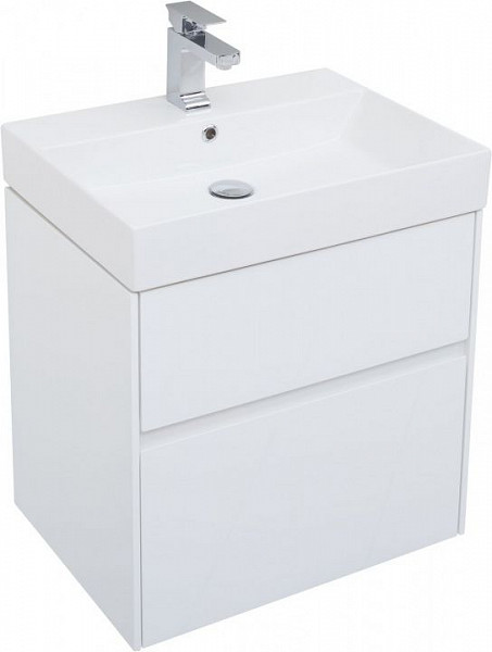 Тумба под раковину Aquanet Бруклин 60 белый 00203958