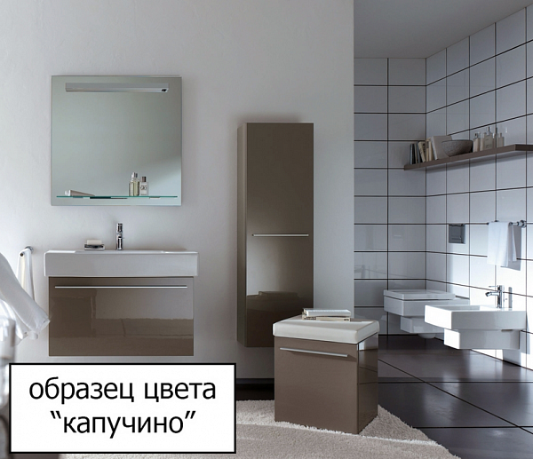 Шкаф-пенал Duravit L-Cube капучино L LC1170L8686
