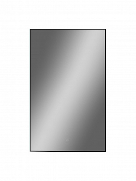 Зеркало Континент "Amer Led" с фоновой подсветкой, бесконтактным сенсором, черной окантовкой 600х1200