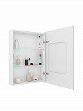 Зеркало-шкаф Континент "Allure LED" 600х800 правый с розеткой
