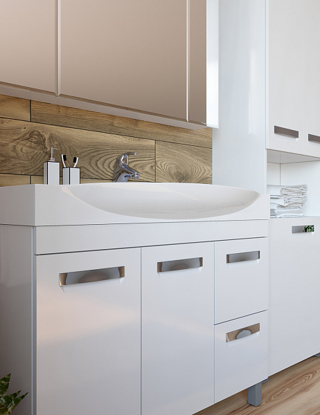 Тумба под раковину VIGO Plaza 100 см tn.PLA.MIR.100.2D.2Y