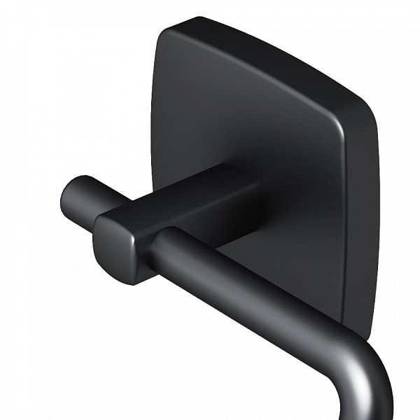 A9034122 Gem, Держатель для туалетной бумаги, черный