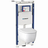 Унитаз с инсталляцией Geberit iCon 500.362.TC.I с горизонтальным выпуском