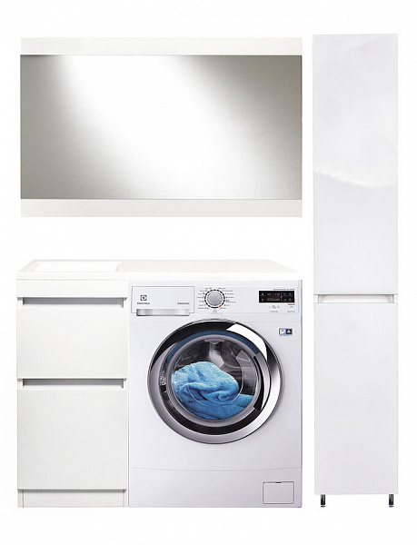 Зеркало Style line Даллас 115х80, Люкс белое