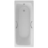 Ванна чугунная Delice Biove 1700х750, с ручками