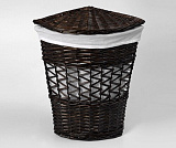 Плетеная корзина для белья с крышкой Wasserkraft Salm WB-270-L