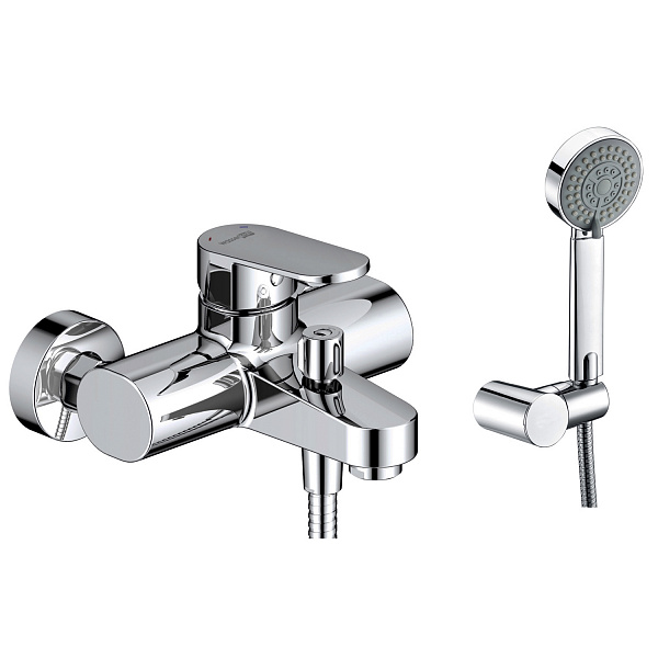 Смеситель для ванны с коротким изливом Wasserkraft Donau 5301