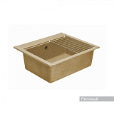 Мойка для кухни Aquaton Делия 60 прямоугольная песочная 1A715232LD220