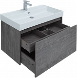 Тумба под раковину Aquanet Nova Lite 100 дуб рошелье (1 ящик) 00242579