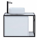 Тумба под раковину Aquanet Nova Lite Loft 75 L белый 00261650