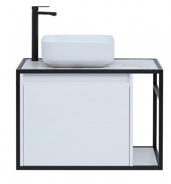 Тумба под раковину Aquanet Nova Lite Loft 75 L белый 00261650