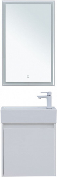 Мебель для ванной Aquanet Nova Lite 50 белый глянец (с дверецей) 00302531