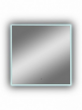 Зеркало Континент "Trezhe Led" 1000х1000 с бесконтактным сенсором, холодная подсветка