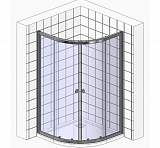 Душевой уголок Wasserkraft Main 41S01