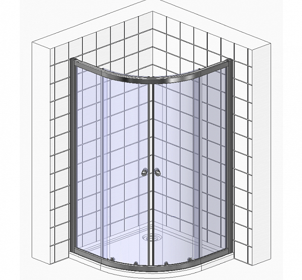 Душевой уголок Wasserkraft Main 41S01