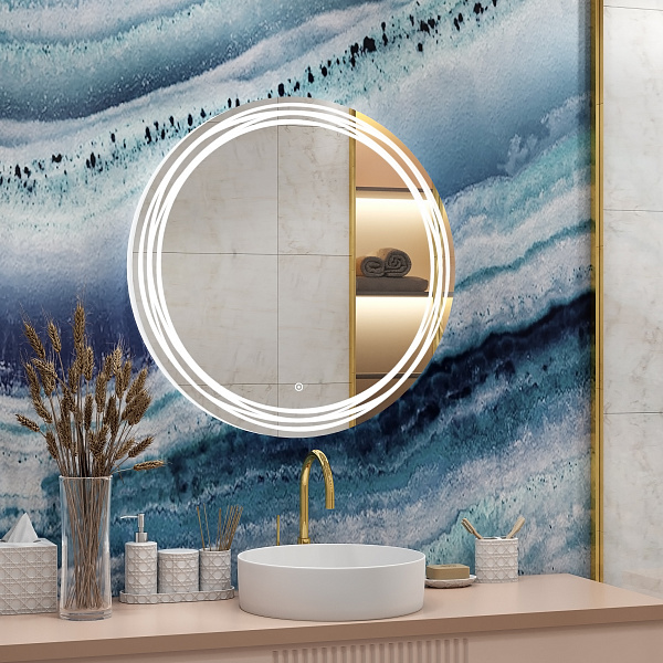 Зеркало Континент "Talisman Led" d 770