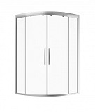 W90G-401A090WT Gem Deep душевое ограждение 90х90,стекло прозрачное,профиль мат. серебро,без поддона