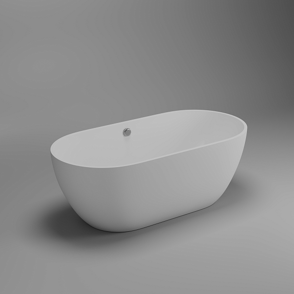 Ванна из литьевого мрамора Delice Olivia 1650х800