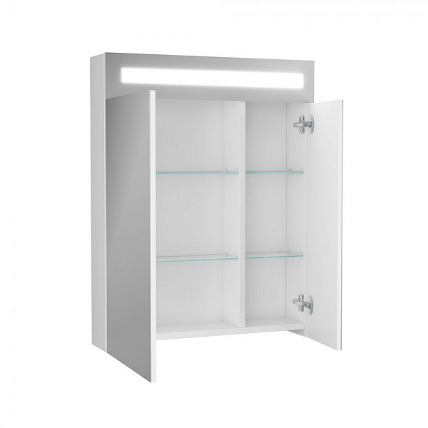 Зеркальный шкаф Nyborg 60 с LED подсветкой