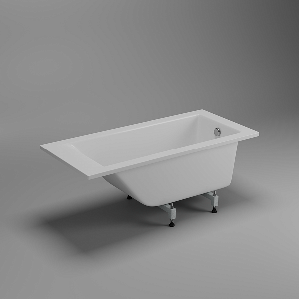 Ванна из литьевого мрамора Delice Diapason 1500х700