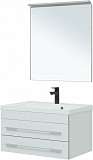 Тумба под раковину Aquanet Верона 75 New белый матовый 00272422