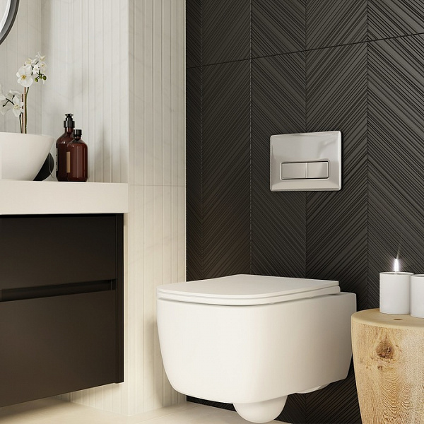 Клавиша смыва, универсальная, хром, Unifix, 041, IDDIS, UNI41CHi77