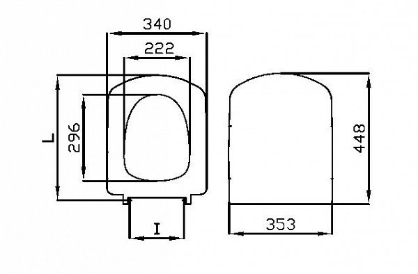 Крышка для чаши Roca Dama Senso ZRU9000041 с микролифтом, петли хром