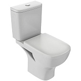 Чаша напольного компакт-унитаза Jacob Delafon Struktura UJAJ102-WTE