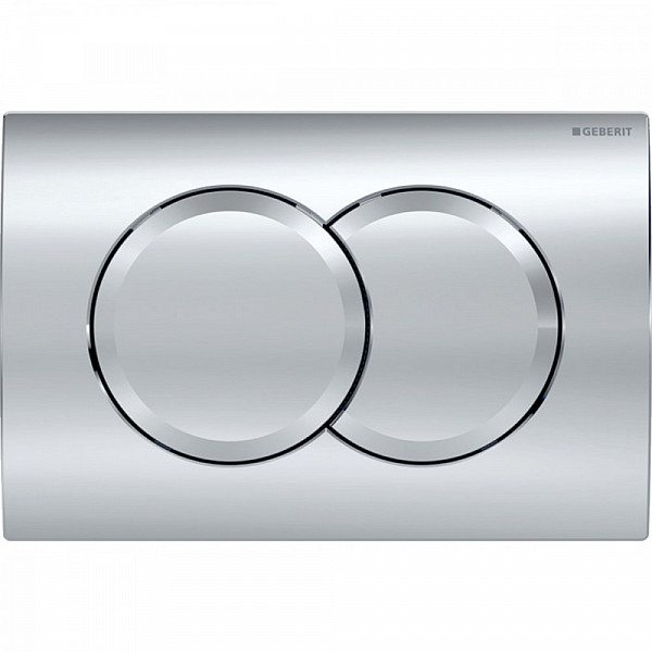 КЛАВИША СМЫВА GEBERIT DELTA01 ГЛЯНЦЕВЫЙ ХРОМ 115.107.21.1