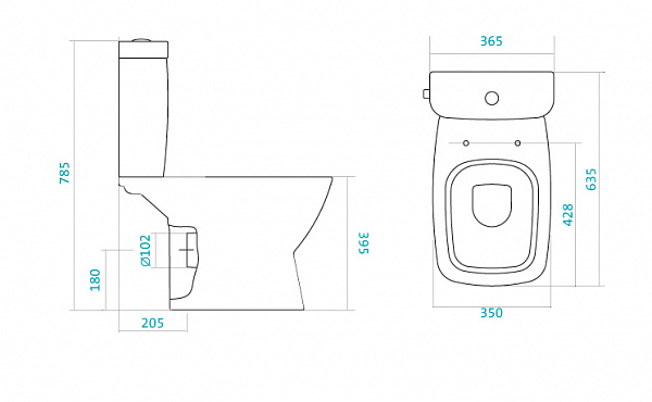 Унитаз Нео 1WH302470 Santek