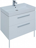 Тумба под раковину Aquanet Nova 75 белый (2 ящика) 00242262